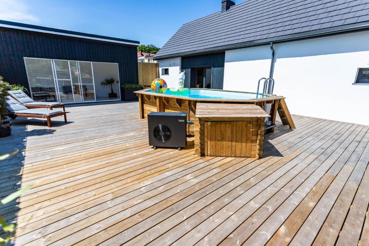 Villa Trzy Rybki - Belona Dom Z Basenem I Jacuzzi Puck Exterior foto